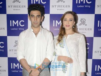 Amit Sadh and Iulia Vantur snapped at the panel discussion of IMC Ladies Wing Utsahati