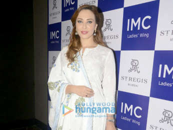 Amit Sadh and Iulia Vantur snapped at the panel discussion of IMC Ladies Wing Utsahati