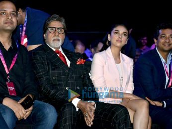 Amitabh Bachchan and Aditi Rao Hydari snapped at the launch of One Plus 6