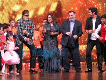 Amitabh Bachchan and Rishi Kapoor promote 102 Not Out with DID Lil Masters