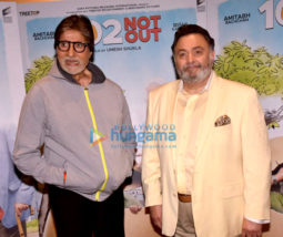 Amitabh Bachchan and Rishi Kapoor snapped promoting their film 102 Not Out