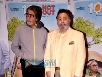 Amitabh Bachchan and Rishi Kapoor snapped promoting their film 102 Not Out