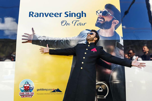 PHOTOS: An excited Ranveer Singh inaugurates 'Ranveer on Tour' train in Switzerland PHOTOS: An excited Ranveer Singh inaugurates 'Ranveer on Tour' train in Switzerland