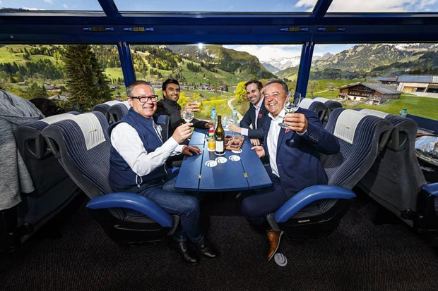 PHOTOS: An excited Ranveer Singh inaugurates 'Ranveer on Tour' train in Switzerland PHOTOS: An excited Ranveer Singh inaugurates 'Ranveer on Tour' train in Switzerland