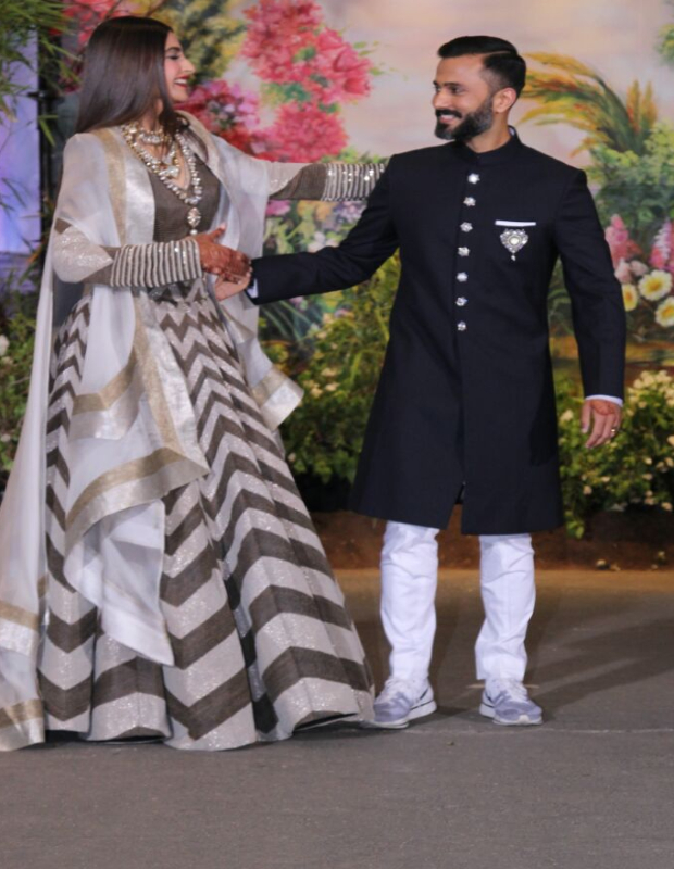 Anand Ahuja - Sonam Kapoor wedding reception