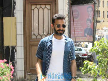 Anand Ahuja snapped checking out his new place in Bandra