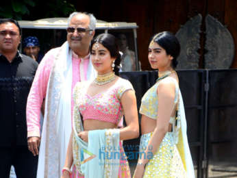 Anil Kapoor, Arjun Kapoor & others snapped attending Anand Ahuja-Sonam Kapoor's wedding