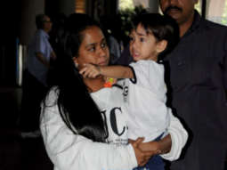 Arpita Khan Sharma, Loveratri stars Aayush Sharma, Warina Hussain and others snapped at the airport
