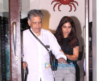 Bhumi Pednekar spotted at Bastian in Bandra