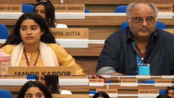 Boney Kapoor, Janhvi Kapoor and Khushi Kapoor rehearse in Delhi to receive National Award for late Sridevi