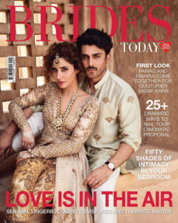 Fawad Khan, Mahira Khan On The Cover Of Brides Today