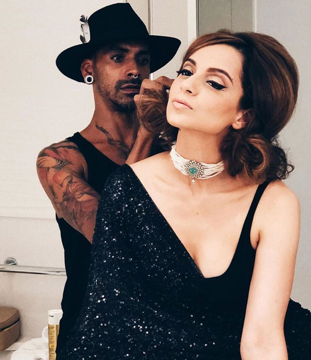 Cannes 2018: Kangana Ranaut weaves BLACK MAGIC in Sabyasachi and winged eyes!