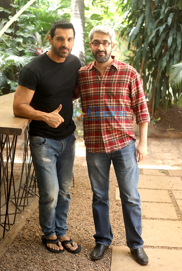 Cast of Parmanu snapped post doing media interactions Cast of Parmanu snapped post doing media interactions
