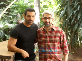 Cast of Parmanu snapped post doing media interactions