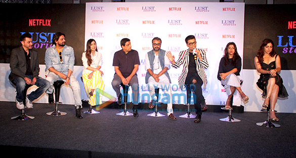 celebs grace the trailer launch of lust stories 1