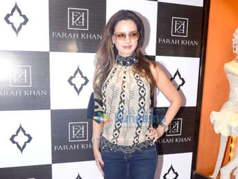 Dia Mirza, Bhagyashree, Zayed Khan and others attend the launch of Farah Khan Ali's 1st Monogram collection