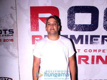 Dino Morea snapped at Roots Premiere League