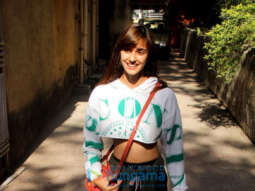 Disha Patani snapped post a salon session