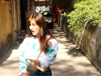 Disha Patani snapped post a salon session