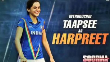 FIRST LOOK poster of Taapsee Pannu in Soorma introduces her as hockey player Harpreet