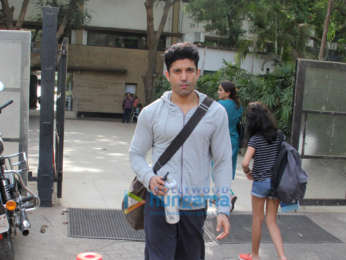 Farhan Akhtar spotted at Otters Club