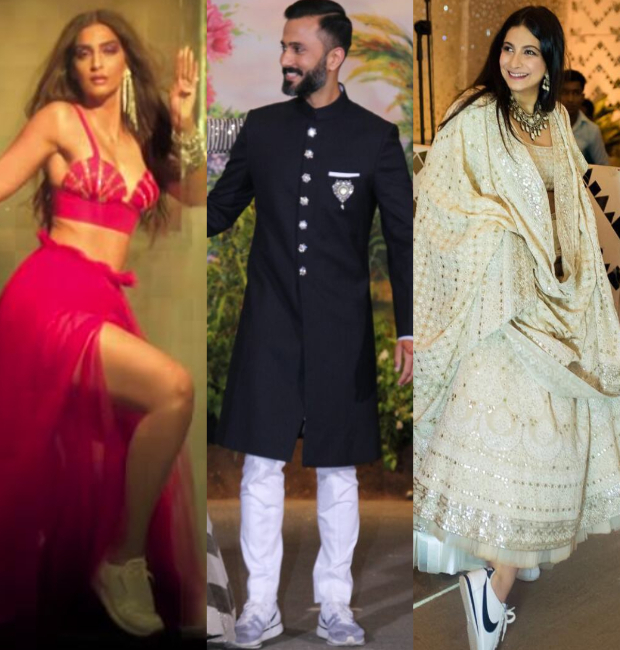 Sonam, Anand and Rhea pair sneakers with ethnics