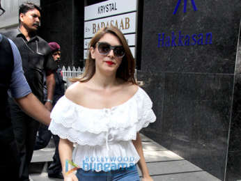 Hansika Motwani spotted at Hakkasan in Bandra