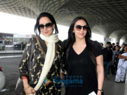 Hema Malini, Esha Deol, Shahid Kapoor and Sophie Choudry snapped at the airport