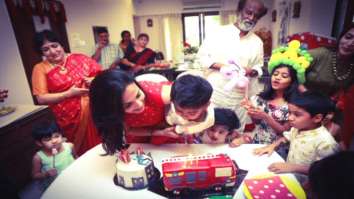 Here’s how Rajinikanth celebrated the birthday of his grandson Ved with his daughters and son-in-law Dhanush