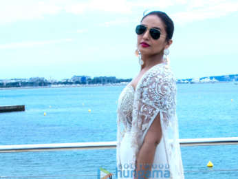 Huma Qureshi attends India Pavilion at 71st Cannes Film Festival