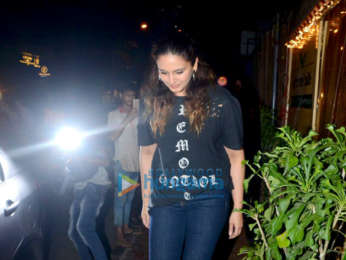 Huma Qureshi spotted at a cafe in Bandra