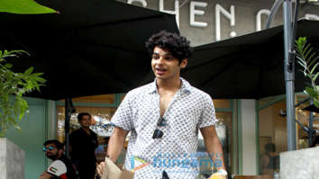 Ishaan Khattar snapped at Kitchen Garden
