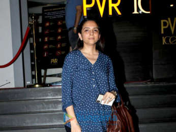 Ishaan Khatter snapped with his mother Neelima Azeem at PVR Icon