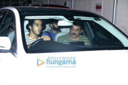 Ishaan Khatter spotted with Rajesh Khattar