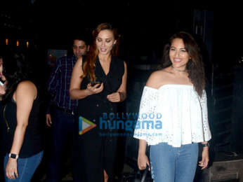 Iulia Vantur, Sonakshi Sinha and others spotted at Yauatcha
