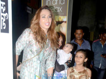Iulia Vantur spotted at Juice salon in Bandra