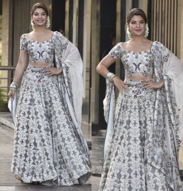 Jacqueline Fernandez at Sonam Kapoor's Mehendi and Sangeet ceremony