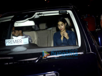 Janhvi kapoor spotted at Bastian in Bandra