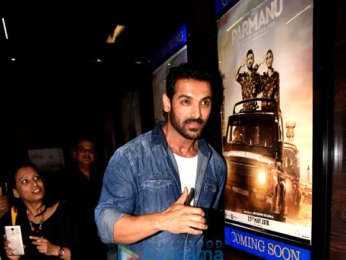 John Abraham snapped during Parmanu – The Story of Pokhran promotions