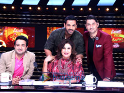 John Abraham snapped on the sets of DID Li’l Masters