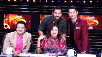John Abraham snapped on the sets of DID Li’l Masters