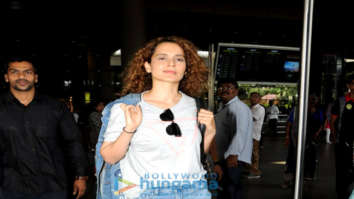 Kangana Ranaut, Pooja Hegde and Pulkit Samrat snapped at the airptort