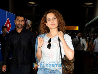 Kangana Ranaut, Pooja Hegde and Pulkit Samrat snapped at the airptort