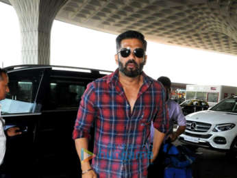 Kangana Ranaut, Suniel Shetty, Shruti Haasan, and Manish Malhotra snapped at the airport