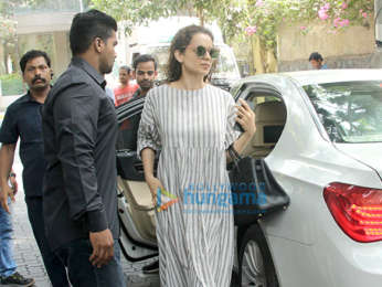 Kangana Ranaut snapped in Mumbai