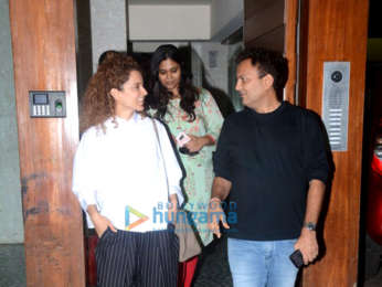 Kangana Ranaut spotted in Juhu