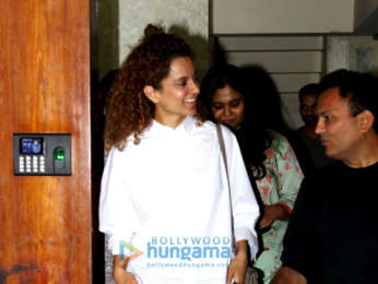 Kangana Ranaut spotted in Juhu