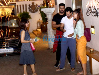 Karan Johar, Jacqueline Fernandez, Arjun Kapoor and others spotted at Sonam Kapoor's house in Juhu