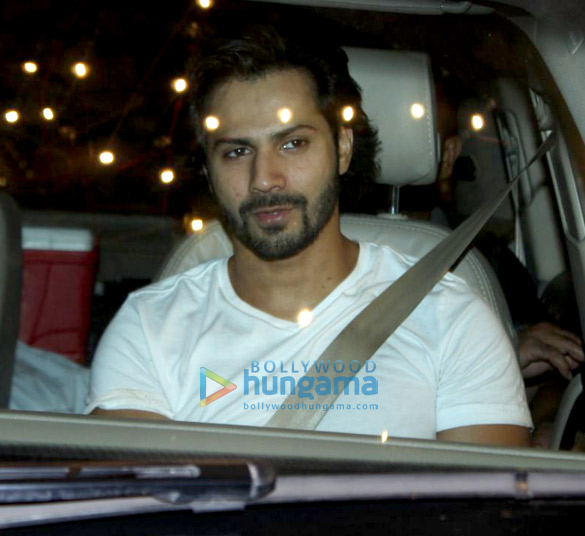 karan johar jacqueline fernandez arjun kapoor and others spotted at sonam kapoors house in juhu 2