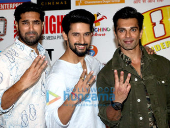 Karan Singh Grover, Ravi Dubey, Kunaal Roy Kapur, Priya Banerjee, Sajid Wajid promote 3DEV
